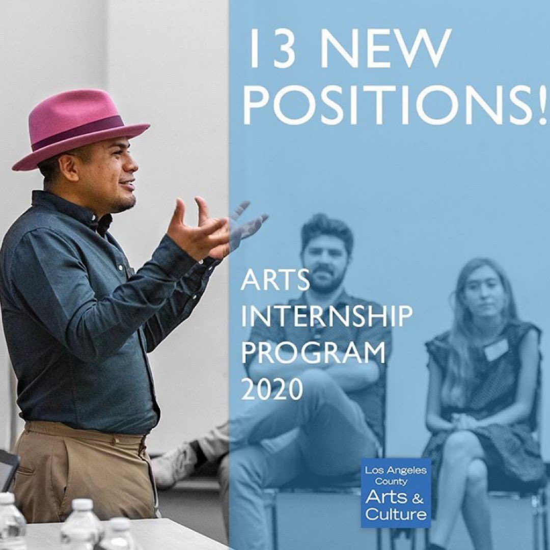 AsmGarcia's tweet photo. 📣 Here’s a great opportunity for a 💵 internship.
Last week, 13 new paid internships opened up through the LA Department of Arts &amp; Culture. To see all of their openings &amp; apply visit: https://t.co/bY733Syqbc
@LACountyArts https://t.co/E0UiX3ASSC