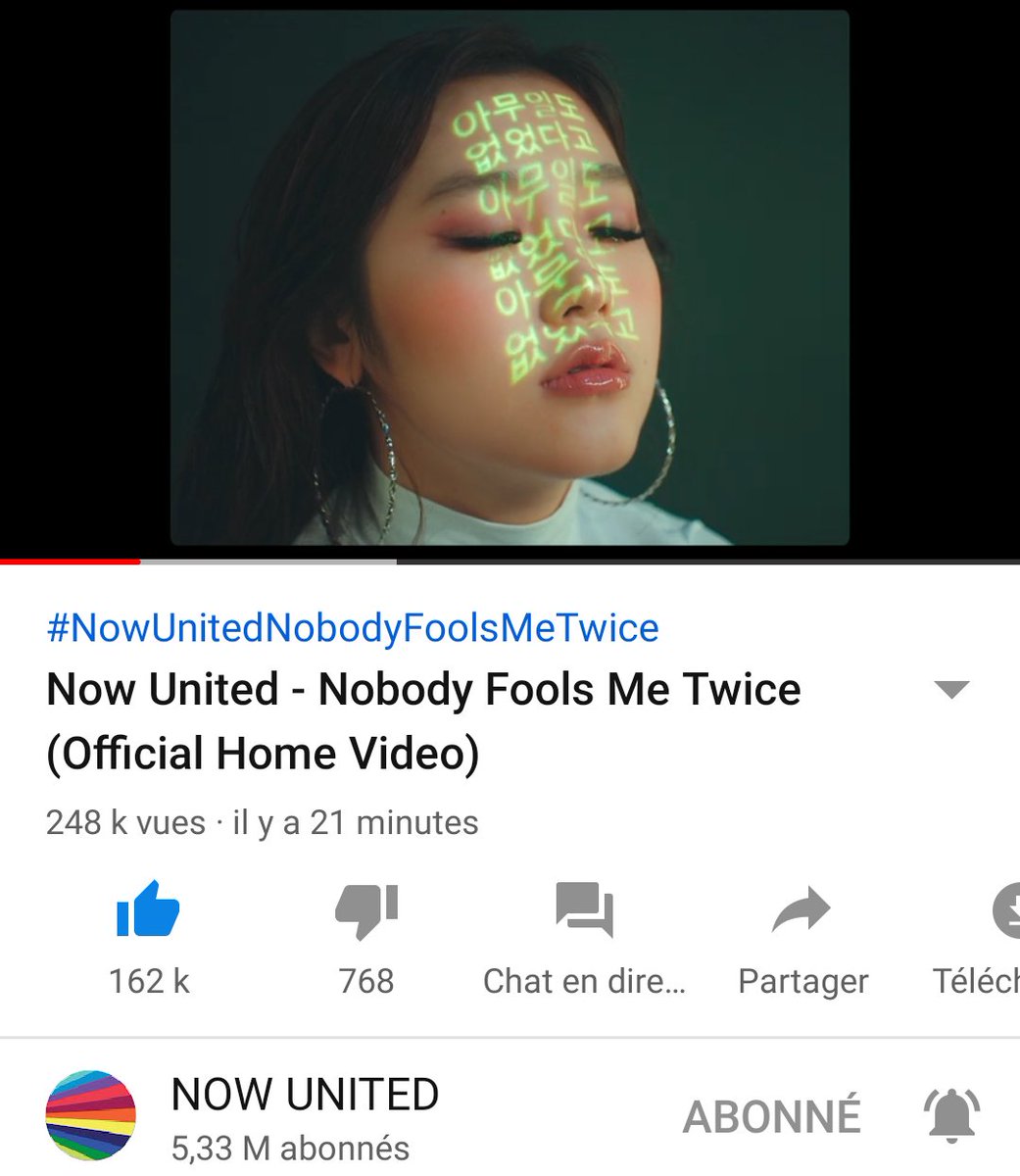 I love this music
Yayyy from Algeria 🇩🇿🇩🇿❤️❤️
@NowUnitedMusic @sofyaplotnikova @sabina @shivanipaliwal @diarrasylla @Savannahbardot
#NowUnitedNobodyFoolsMeTwice
#allaboutnowunited
#uniters
#uniters_algeria
@baileymay @heyoonjeong_ @hinayoshihara