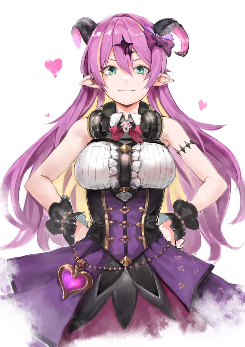 本当に可愛い…😭
Guchicoさんのキャラデザ最高…最高…！
#まのあろ絵
#魔乃アロエ