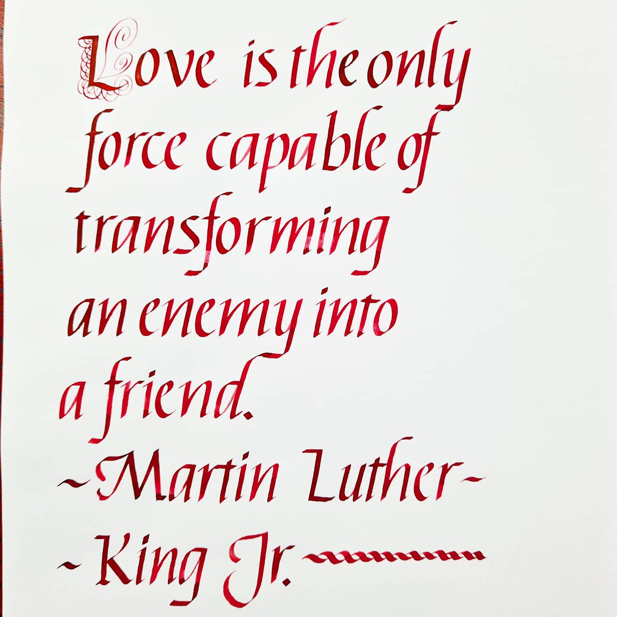 Zurekalexander's tweet photo. Damn I love this quote. #calligraphy #love #artshare https://t.co/P94vvGUoZn