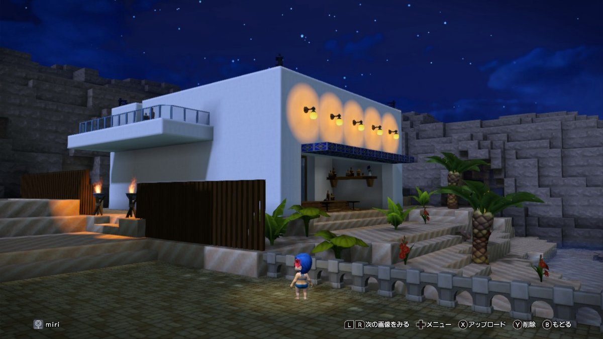 miri_desu's tweet photo. Beachside bar #dqb2 #NintendoSwitch https://t.co/JUKE84znwA