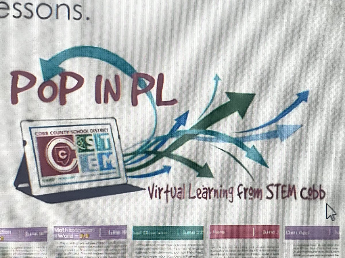 Reminded that 'Relationships are paramount' while learning how STEM can look in a virtual environment.  @STEMsally @STEMcobb @GSTANews #somanychoices #readytodivein