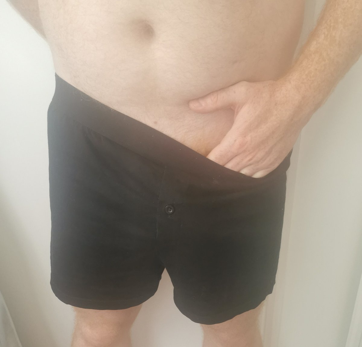 dad_bod_2020's tweet photo. Who wants me to take these off? #dadbod #bear #chunky #realbod #sexyman #boxers #toohotforclothes #underwear #man #realman https://t.co/bhIGcm7ihg
