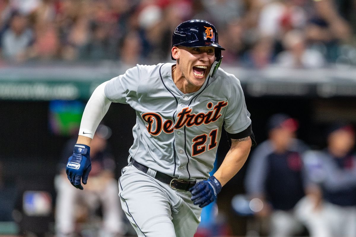 FieldGuys's tweet photo. I think it’s time we start talking about JaCoby Jones! The dude is off to an insane start for the Tigers, who are surprisingly holding their own in the AL Central, sitting above .500. Through 10 games, Jones is hitting .364/.432/.758 with 3 HR and a 230 wRC+ https://t.co/PRvKbjUcgm