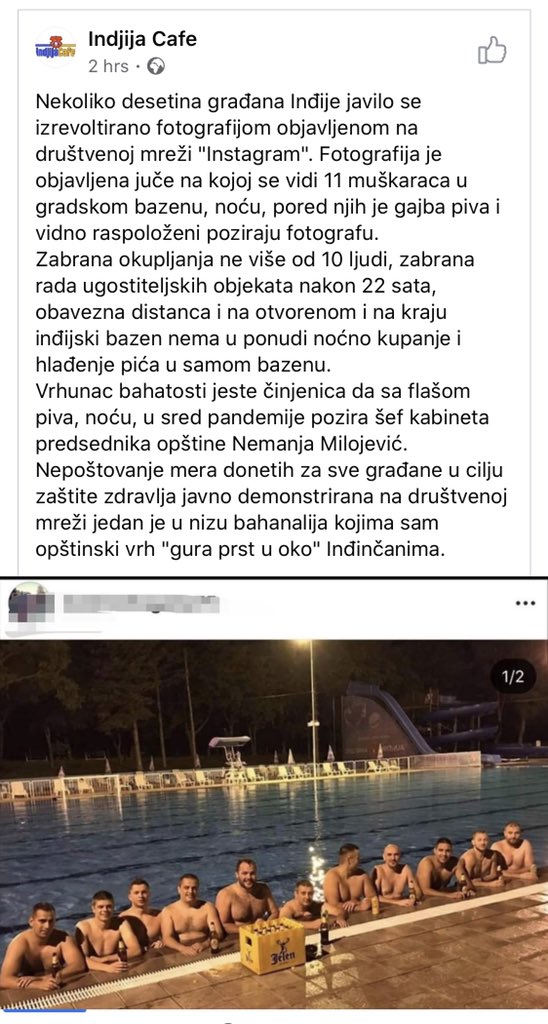 skendza's tweet photo. E tako se pravi žurka, a ne vi smrtnici. https://t.co/rGd9RdSKdb