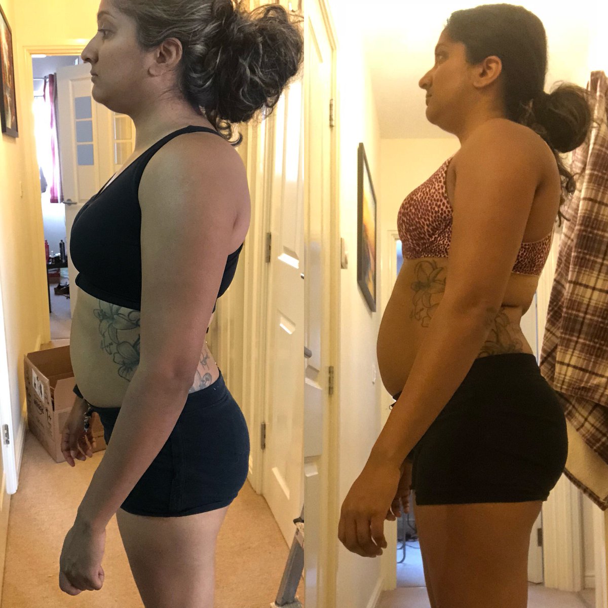 TheFitRunner's tweet photo. Belly bloating has certainly gone down and I don’t look like I’m heavily pregnant 🙈 #transformationsaturday https://t.co/xt2nuIS5h6