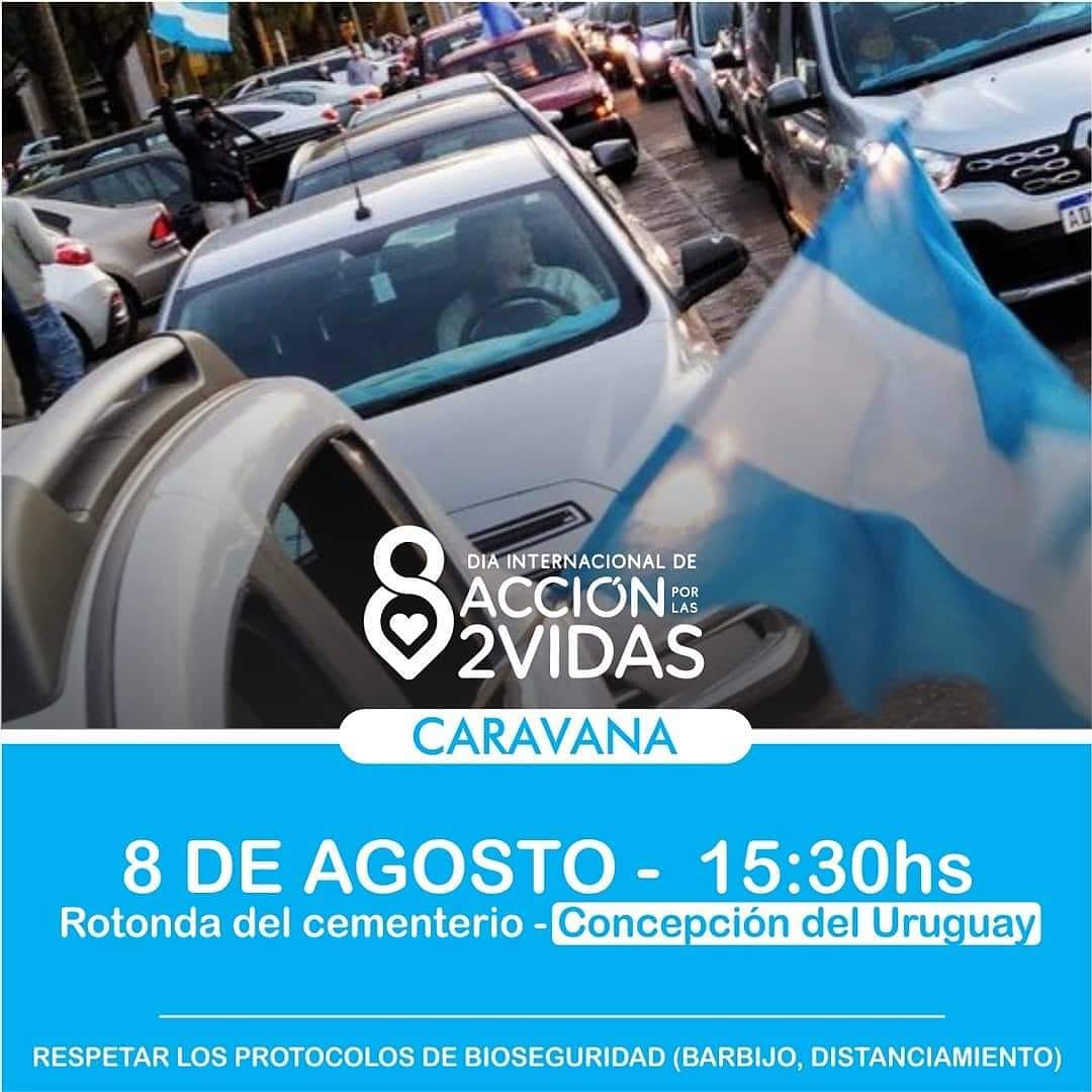 DanielMazzucha's tweet photo. 🚗 #CaravanaFederal #NoFueLey
💙 Este 8 de Agosto celebramos el histórico triunfo de la vida en el Congreso, signo de esperanza para el mundo entero.
🚫 Nos encontraremos a las 15:30 en la rotonda cementerio para realizar un bocinazo en nuestros vehículos contra #ProtocoloILEgal https://t.co/2xWAJuvKOZ