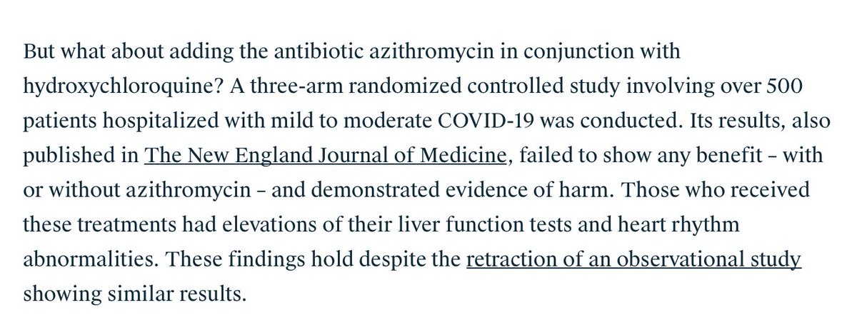 Next up is the Cavalcanti RCTIts a later stage RCT - median time since symptoms was 7 days“it is conceivable that interventions that may limit viral replication (e.g. HCQ) may be more effective earlier in the course of the disease.”Not blindedAuthors admit limitations