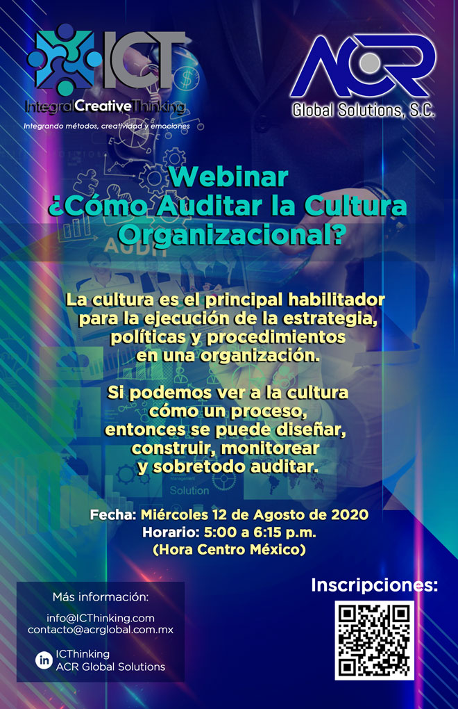 ICThinking's tweet photo. Próximo miércoles 12 de agosto
Registro en: https://t.co/bL5qGRO1ZA https://t.co/bcus8RRdNz