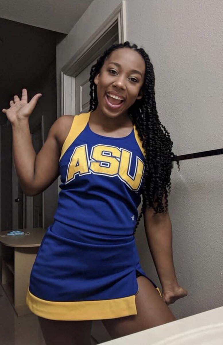 Good Luck to <a href="/kayladaniellex_/">Kay</a>  on her next chapter in life!  ASU Cheer is lucky to have such an amazing hard working cheerleader!  ❤️❤️