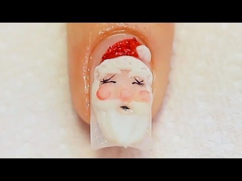 is.gd/mQu4XD (Watch Now) - Christmas Nail Designs: Acrylic Nail Art Santa Tutorial #nailart #naildesign #nailtutorial