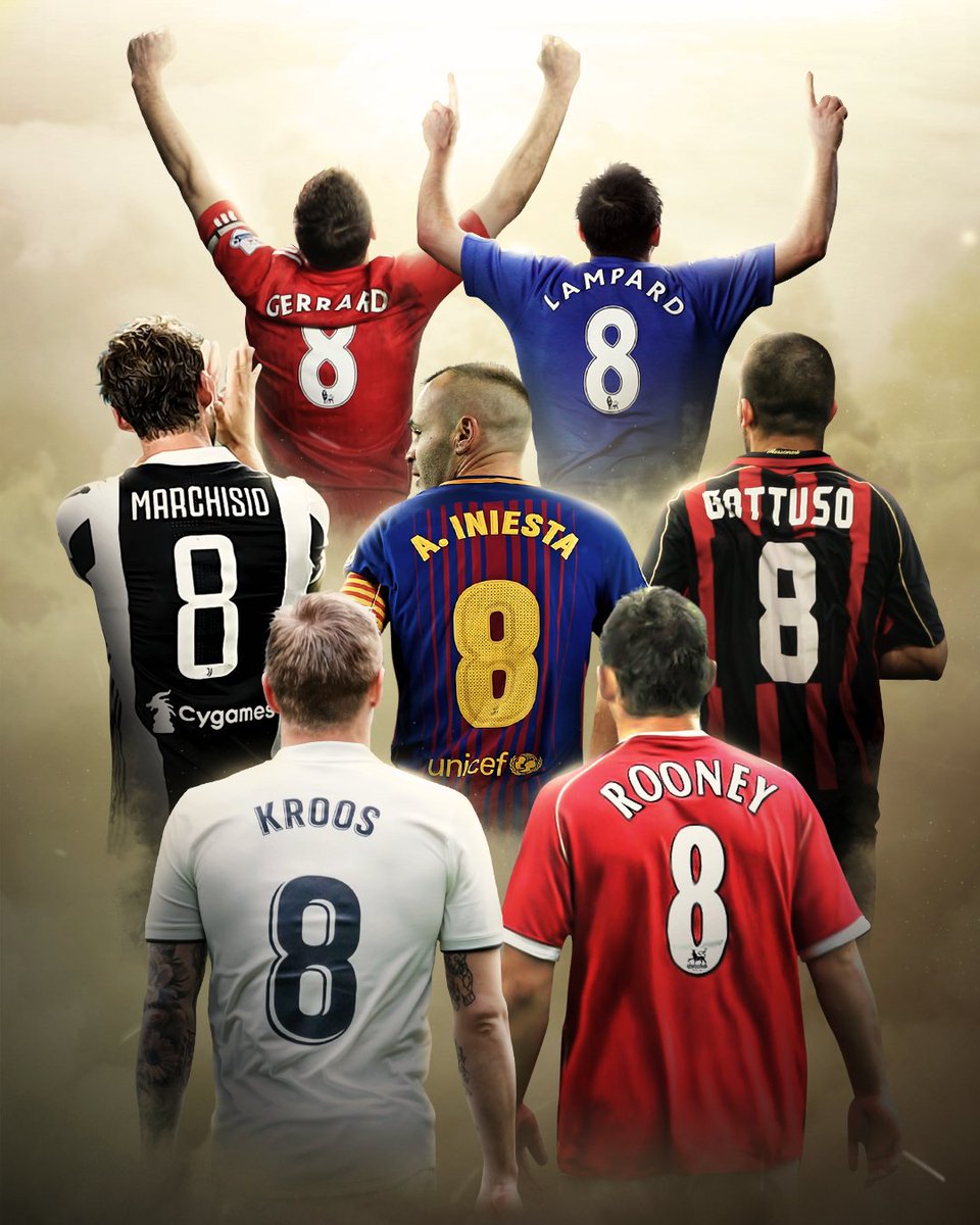 Jersey no 8 in football Clearance