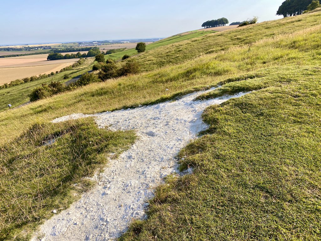 nbNeverEnough's tweet photo. Just 20 minutes from the boat is one of the amazing White Horse along the Ridgeway. Well worth a look if you’re on the Kennet & Avon Canal. #whitehorses #Wiltshire #hackpenhill #ridgewaypath https://t.co/TlI89Z8D9X