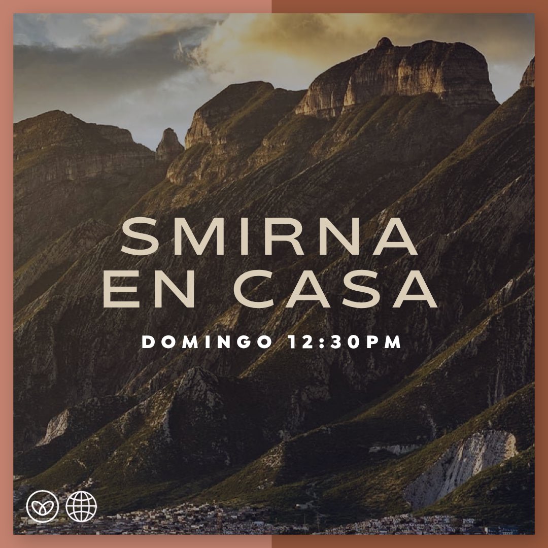 smirnamty's tweet photo. ¡Hola iglesia! 

Nos espera un gran domingo en Smirna En Casa, donde continuaremos con la serie de mensajes “Hombres Ordinarios que Transforman el Mundo”.

Nos vemos a las 12:30pm 

#SmirnaEnCasa #SmirnaEnLinea #SmirnaMonterrey https://t.co/S02Oofxrvr