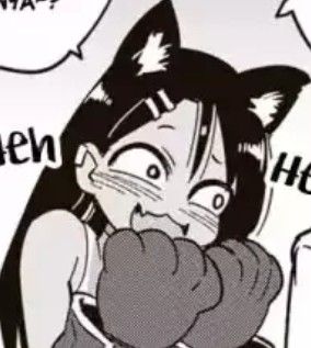 "Prrrrr?"

Naga would do what she was asked in an extremely melodramatic way

"heh heh heh why do you want me to  purr?

do you want me to nya next?

Is that some kinda weird thing you're into? Lame!"