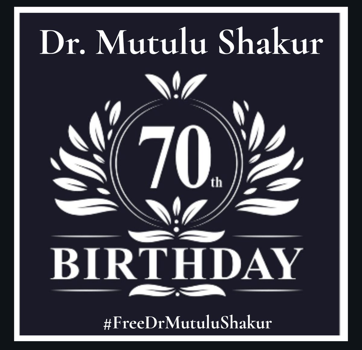 MXGMCAMPUS's tweet image. Furah Kuwalzi to #DrMutuluShakur ! 

Birthday Donation: mutulushakur.com/site/paypal/

Info Page:
mutulushakur.com

Let's get this trending!!!!! Repost!!!
#FreeDrMutuluShakur #FreeEmAll 
#BlackAugustResistance