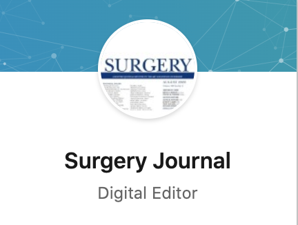 juliomayol's tweet photo. You can follow on
Twitter @SurgJournal
Instagram @SurgJournal
LinkedIn #SurgeryJournal
Facebook #SurgJournal
@SWexner @berhns @DeliaCortesGuir @debby_keller @venky72 @ManishChandSurg @venky72 @Colon_Surgeons
#SoMe4Surgery https://t.co/QEXnTSN8le