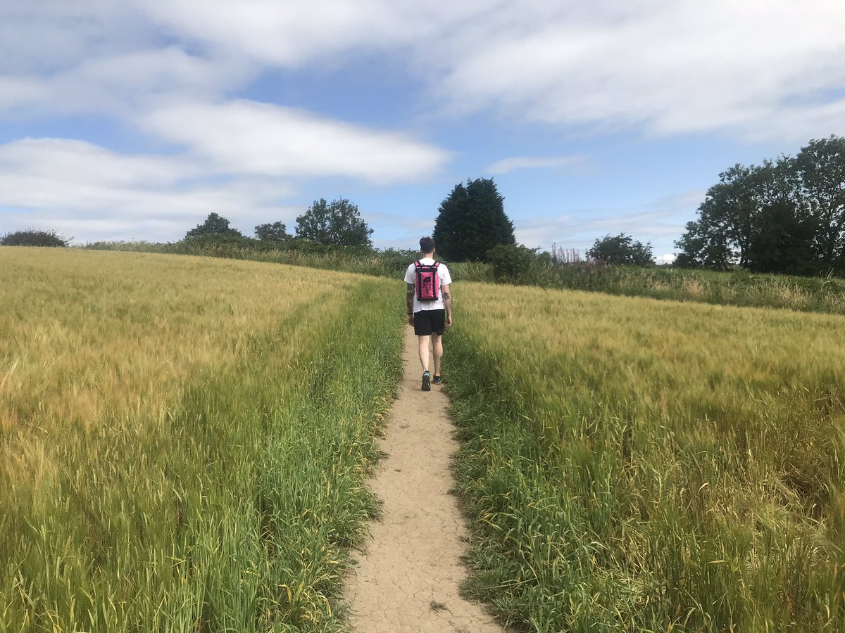 Today we had a walk and a pub lunch 🍛 usually the summer holidays are full of holidays and days outs but I’m content with nature walks and house hunting with this one for now #restandrecharge #thankful