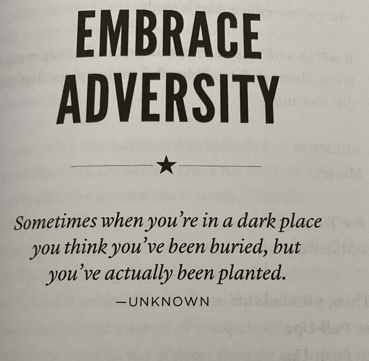 jmichaelruiz's tweet photo. Going to keep reminding myself of this. #embraceadversity https://t.co/lvMvM5rRDO