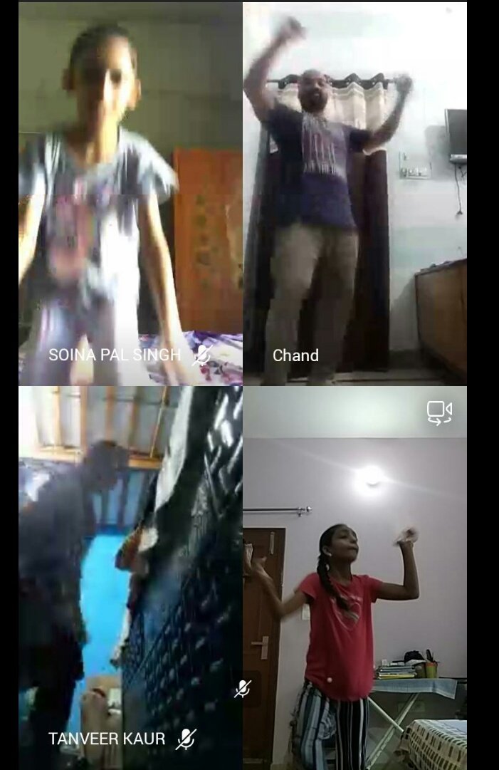 Online Remote Learning #Dance Class Students. Enjoyed shufffle and Bhangra Dance.
<a href="/STSWSRAJGOMAL/">S.T.S. World School (Official)</a> 
<a href="/prabhjo60556013/">Prabhjot Gill</a>
#MicrosoftEdu #remotelearning 
#cbseindia29 #SDGs
#Microsoftteams
