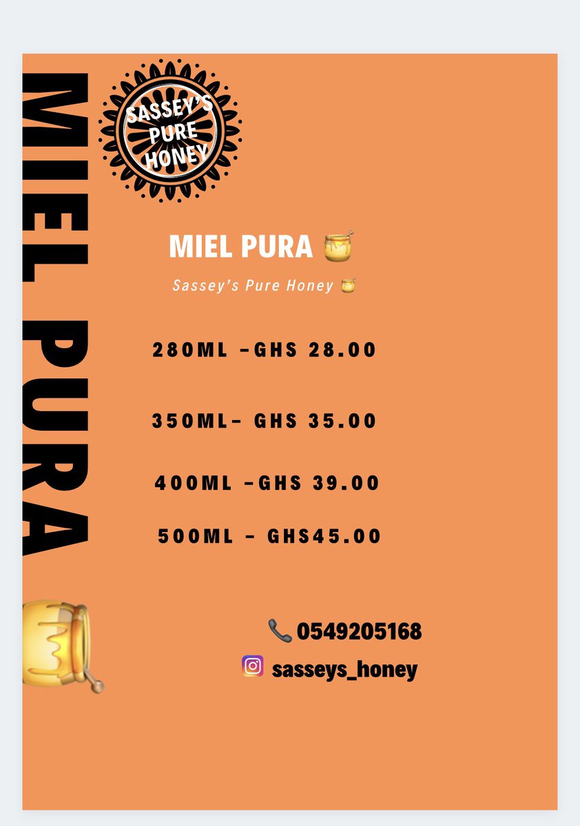 Hey lovelies ❤️❤️❤️❤️ .. As promised our pure and unadulterated honey 🍯 with Eco Love 💕 is here 💃🏿💃🏿 

Introducing our organic jars with goodness.  Feel energized and boost your immune system with our unadulterated honey 🍯. Call 0549205168 to order 💃🏿 #purehoney #raw #organic