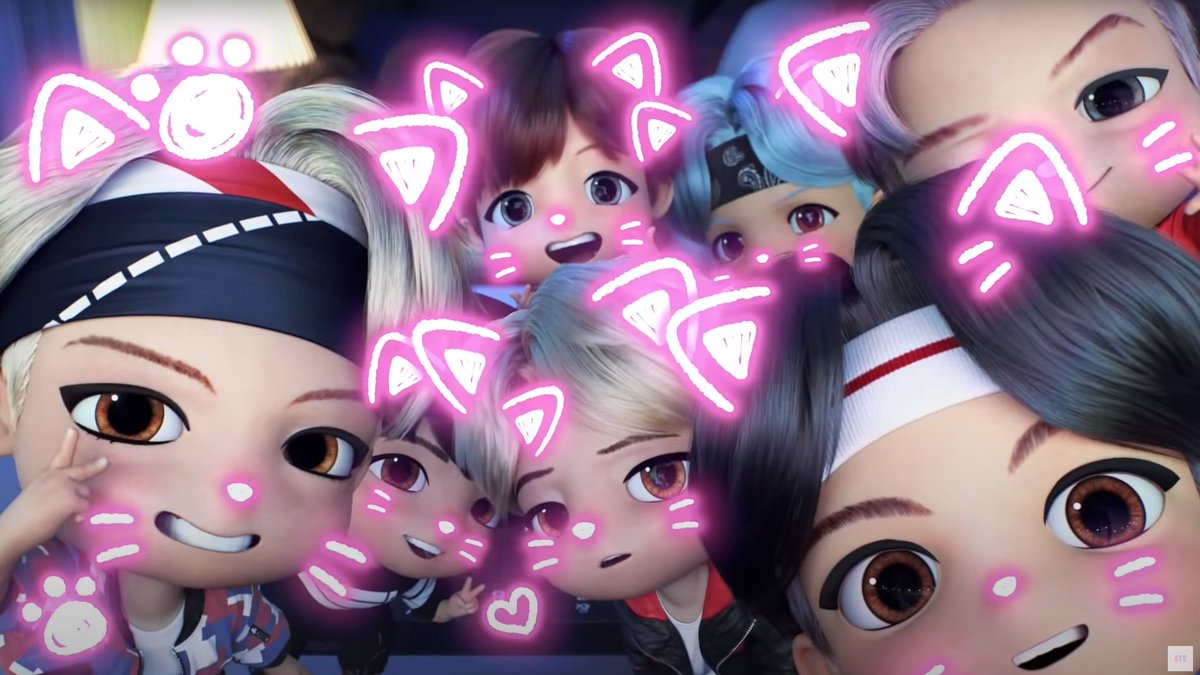 Группа бтс герои. Tiny бтс. Тани тан бтс. Персонажи бтс tinytan. Тани тан бтс.