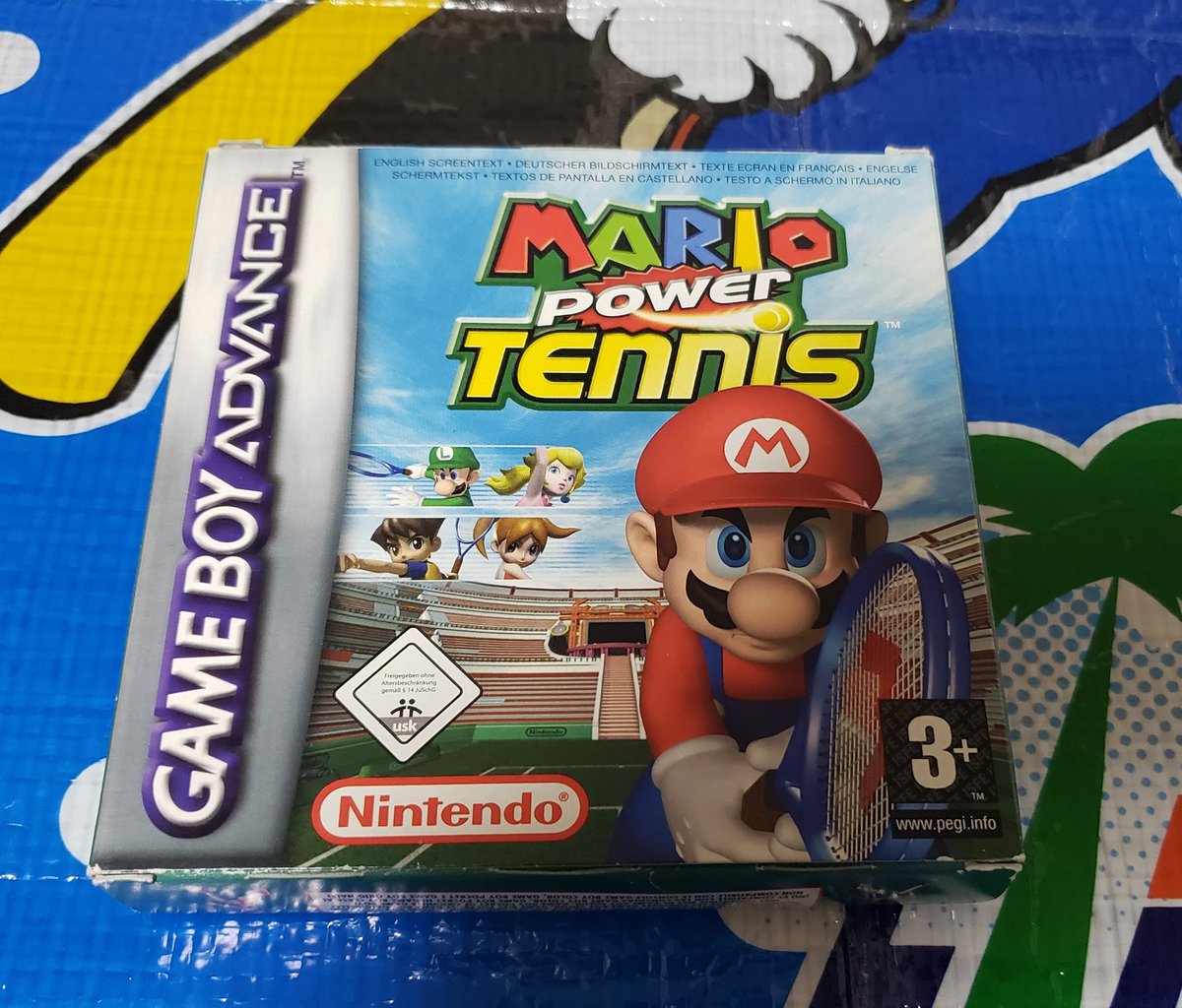 タンジェント Mario Collector 欧州版マリオテニスアドバンスを入手 アドバンスの海外版ソフトは集めている人が多くなって来たので 見かけたときに買っておきたいですね