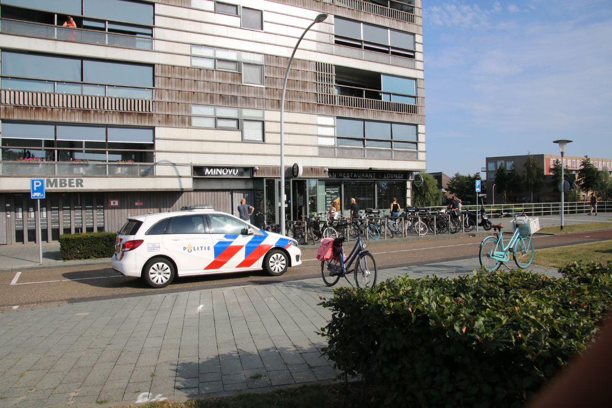 Gewapende overval op Asian restaurant Minoyu aan Belvederelaan in Zwolle .