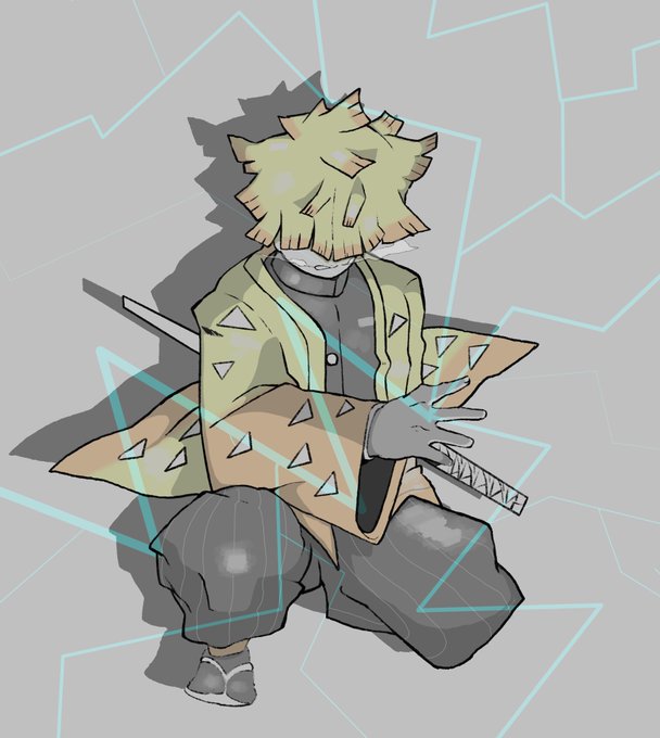 #鬼滅の刃 #我妻善逸 