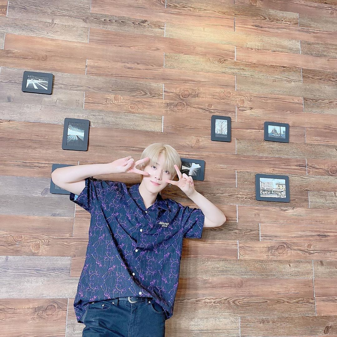 1THE9ARGENTINA's tweet photo. [📷] INSTAGRAM | 200808

{@ you_haaaaa}

V✌️

#YOOYONGHA 
#WonderNine #1THE9
 #TurnOver #BadGuy https://t.co/Vtij593ggd