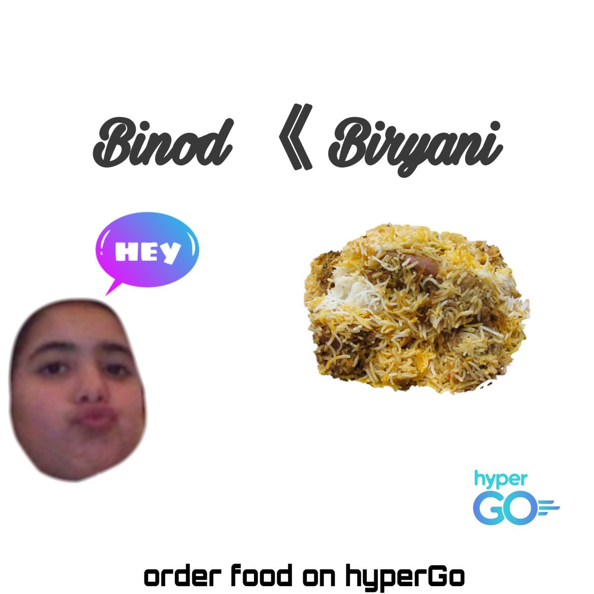 hypergo_'s tweet image. Hey #Binod would you like to Get a #biryani. Order  on hyperGo. We Do late night  Deliveriey Also

#binod #trending #TwitterTrend #IndiaFightsCorona
