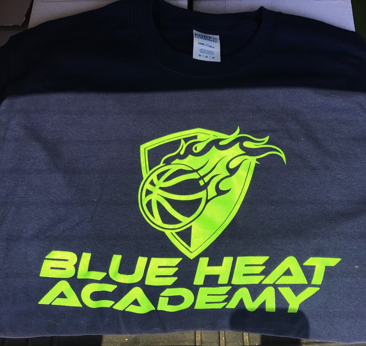 🏀🏀🏀🔥🔥🔥camp tees READY!!! @blueheatbasketballacademy #goBIGS