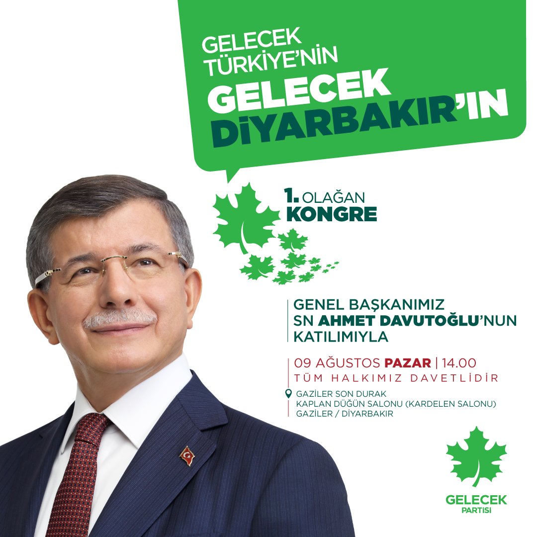 Ahmet_Davutoglu's tweet photo. #GelecekDiyarbakırın https://t.co/ge6p7vg4nU