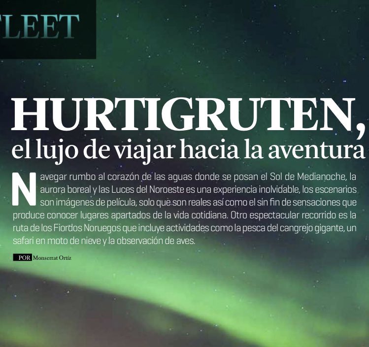 ItsMonseOrtiz's tweet photo. Les invito a leerme en esta edición de #LUXPERIENCE, revista dedicada a la industria turística del segmento de lujo de @TravelxTimes
👉🏼 https://t.co/yhKIrdwHS1 ✈️ https://t.co/lFuNvYwTfm