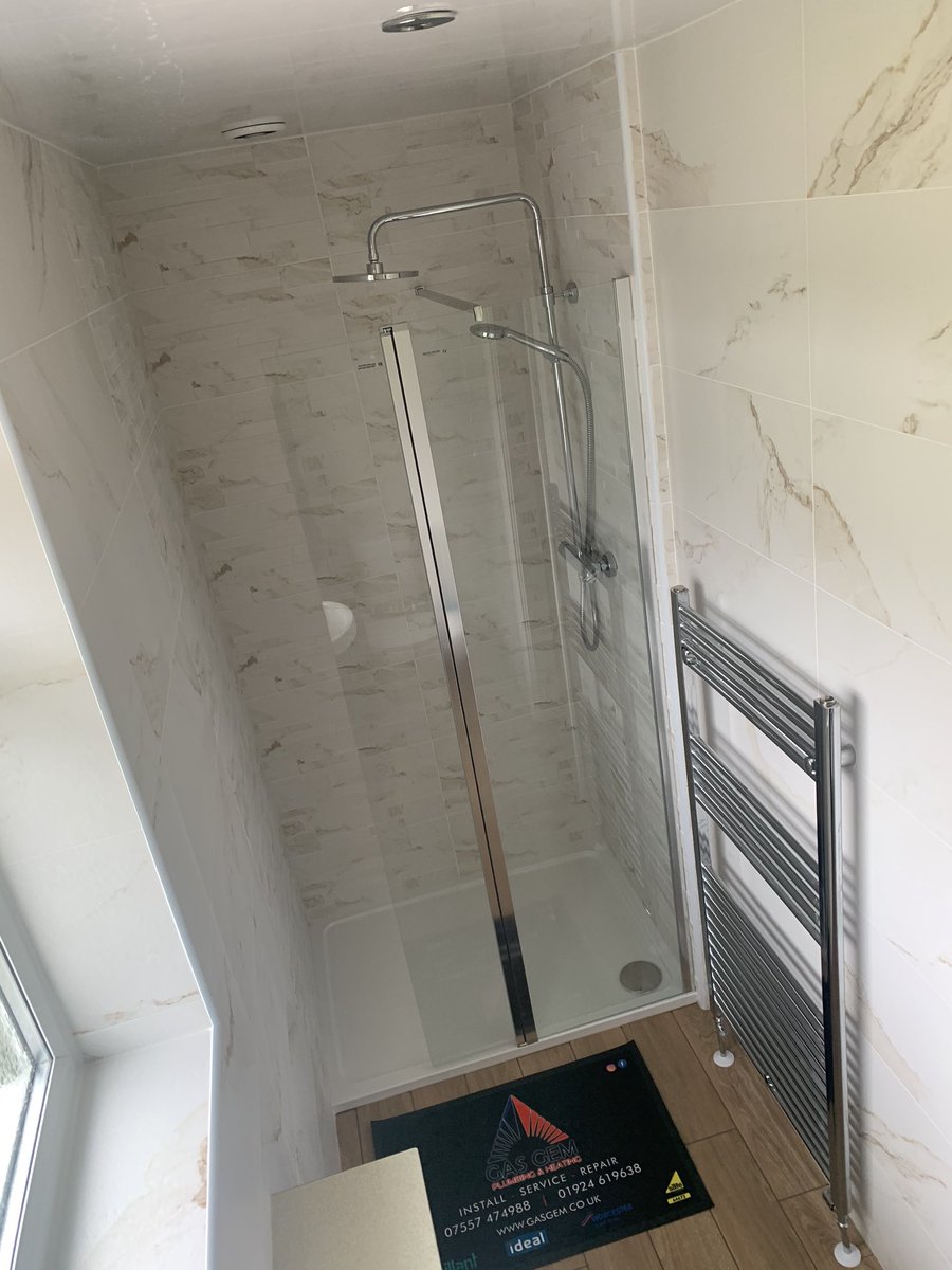 GA55GEM's tweet photo. Finishing pictures of a bathroom install in Filey. #gasgem #happycustomerhappyme https://t.co/ZiXeus6Tj9