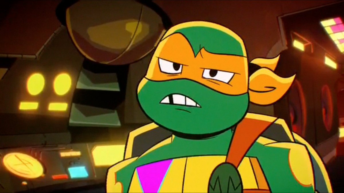 "Yeah, that should be easy." This is the most sarcastic I've ever seen Mikey and it's great  #RottmntFinale  #RiseoftheTMNT  #SupportRottmnt  @Nickelodeon  @NickAnimation