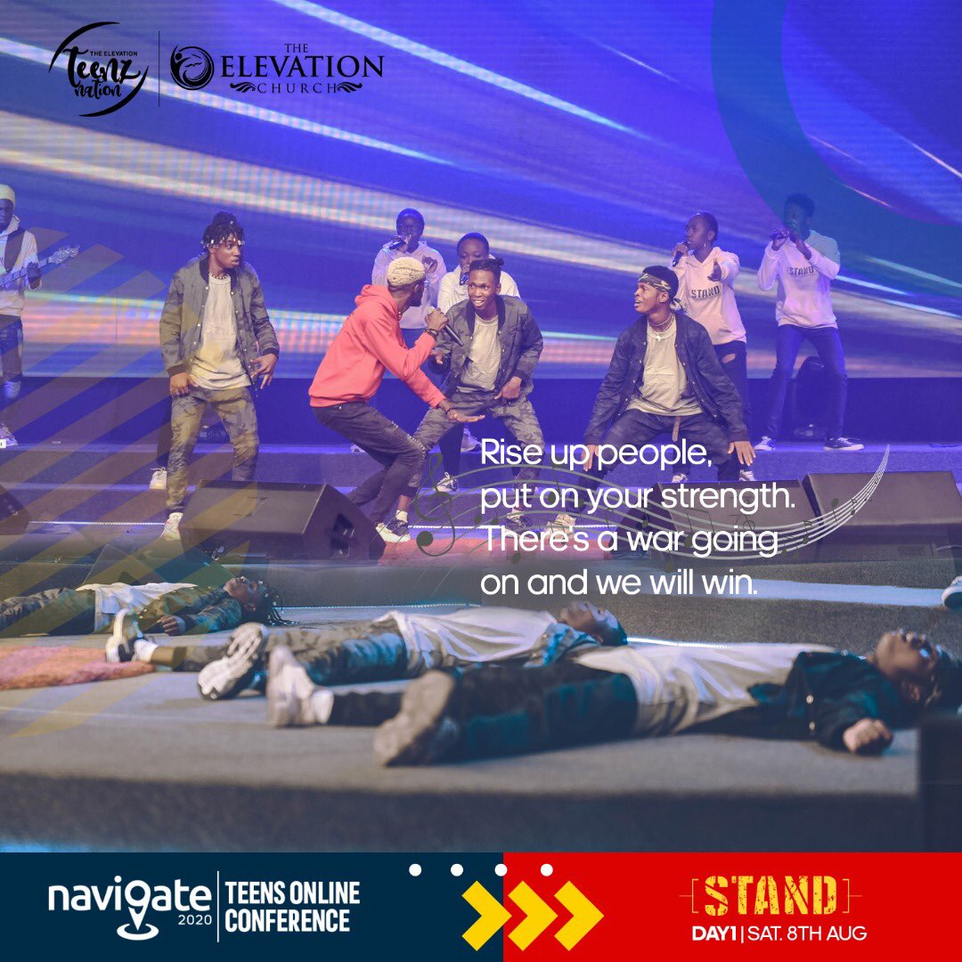 elevationng's tweet photo. We started #Navigate2020 teenagers mentorship conference with a bang!!! It was ๐ฅ๐ฅ
Did you miss the performance? Please head to our Youtube channel - ElevationNG to catch up!
#Navigate2020
#Navigateonline
#STAND https://t.co/xN6ort24vC