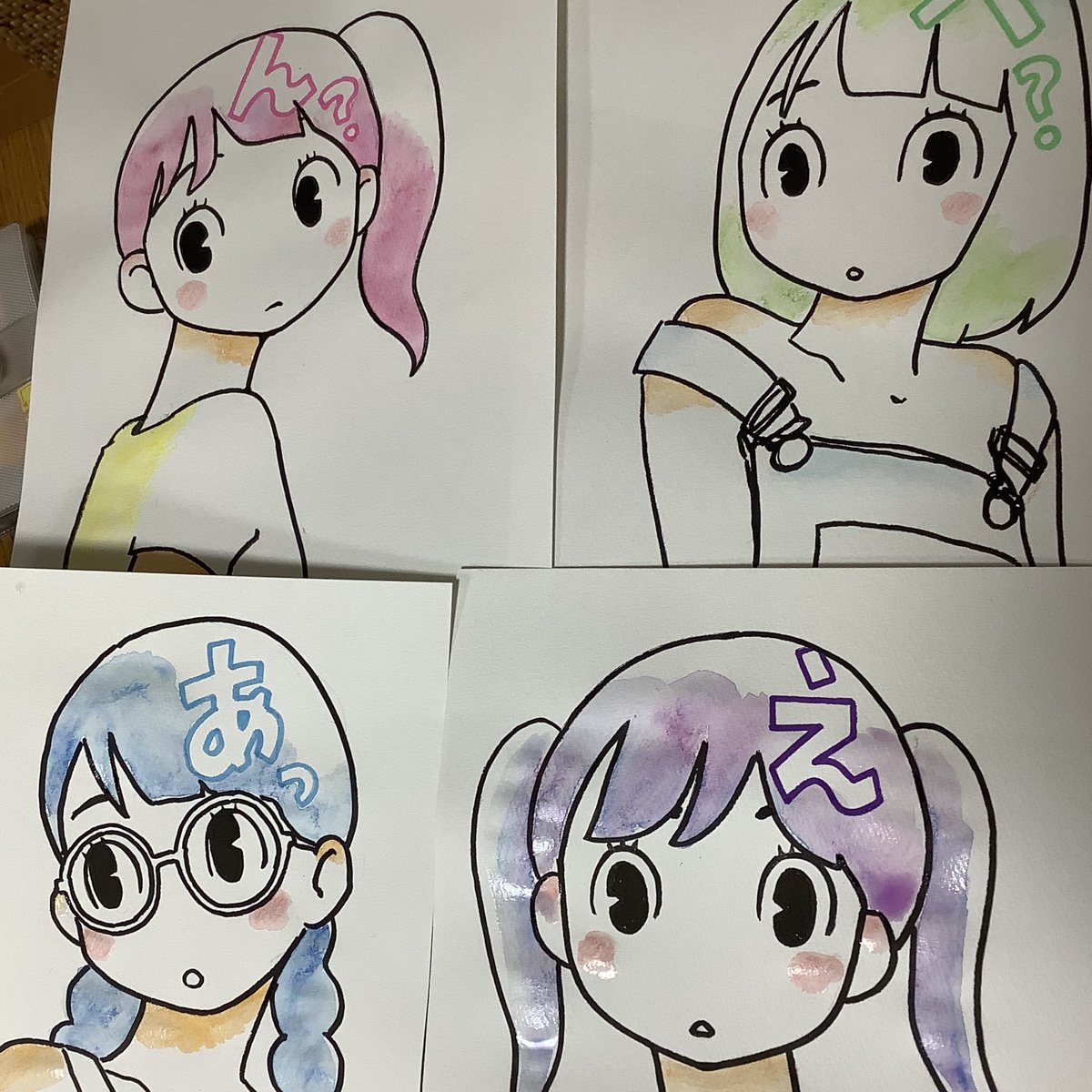 描いてる描いてる でももう寝る 青木俊直個展 青木俊直 8 21よりビリケンギャラリー猟奇王トリビュート展参加の漫画