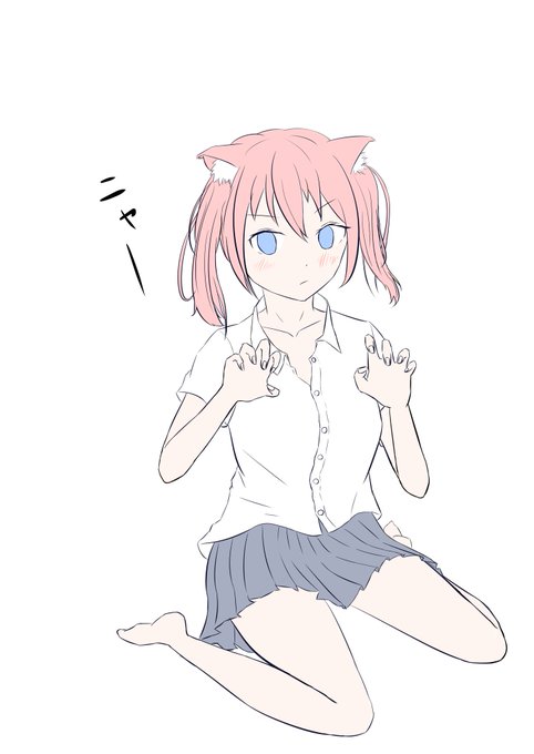 女の子座りのtwitterイラスト検索結果
