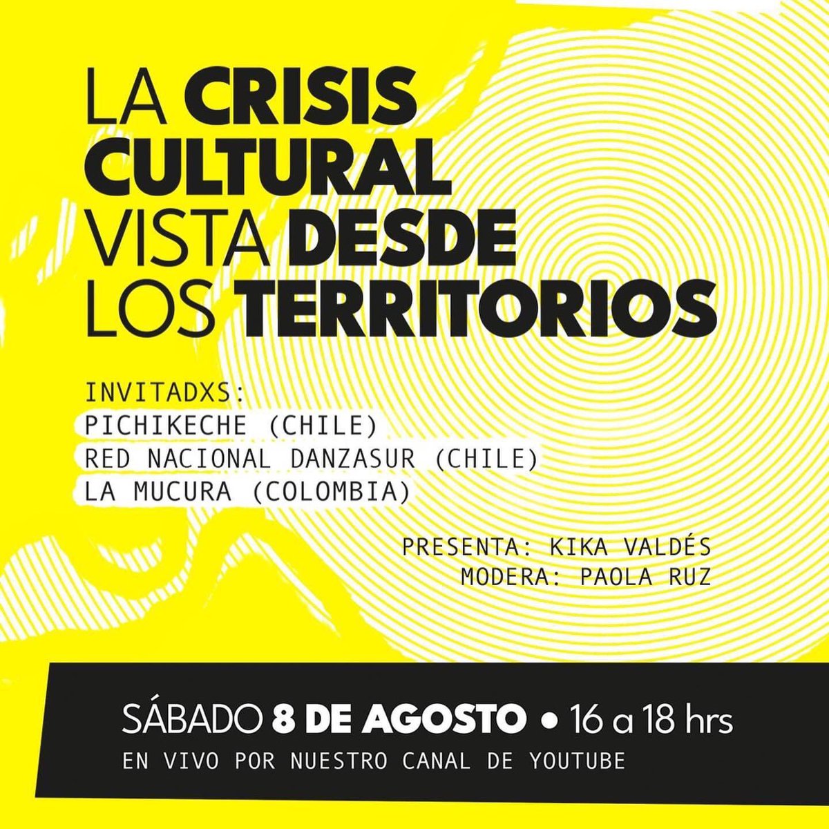 rednac_danzasur's tweet photo. Hoy tenemos un día de mucha actividad para nuestra Red Nacional DanzaSur ! Nos desplegamos en tres espacios para tejer y #CrecerenRed #CoordinadoraNacionaldeDanza @TramadosCultura @RedAlternaArtes @trabdelasdanzas @Red_danzabiobio @Asambleadanza @ArtesRed https://t.co/Mb3tcmxpgs