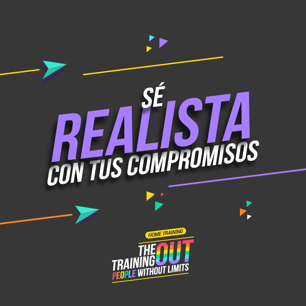 TheTrainingOut's tweet image. Si planificas entrenar 5 veces por semana, pero luego solo entrenas 3, puede que sientas que no has conseguido tu objetivo.

Analiza los eventos que tienes la próxima semana y planifica tus entrenamientos como un compromiso más.

#TheTrainingOut