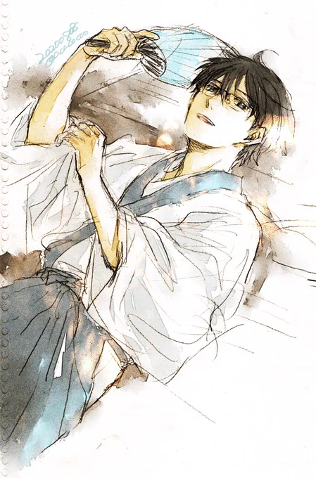 夏縁側
#毎日一銀 