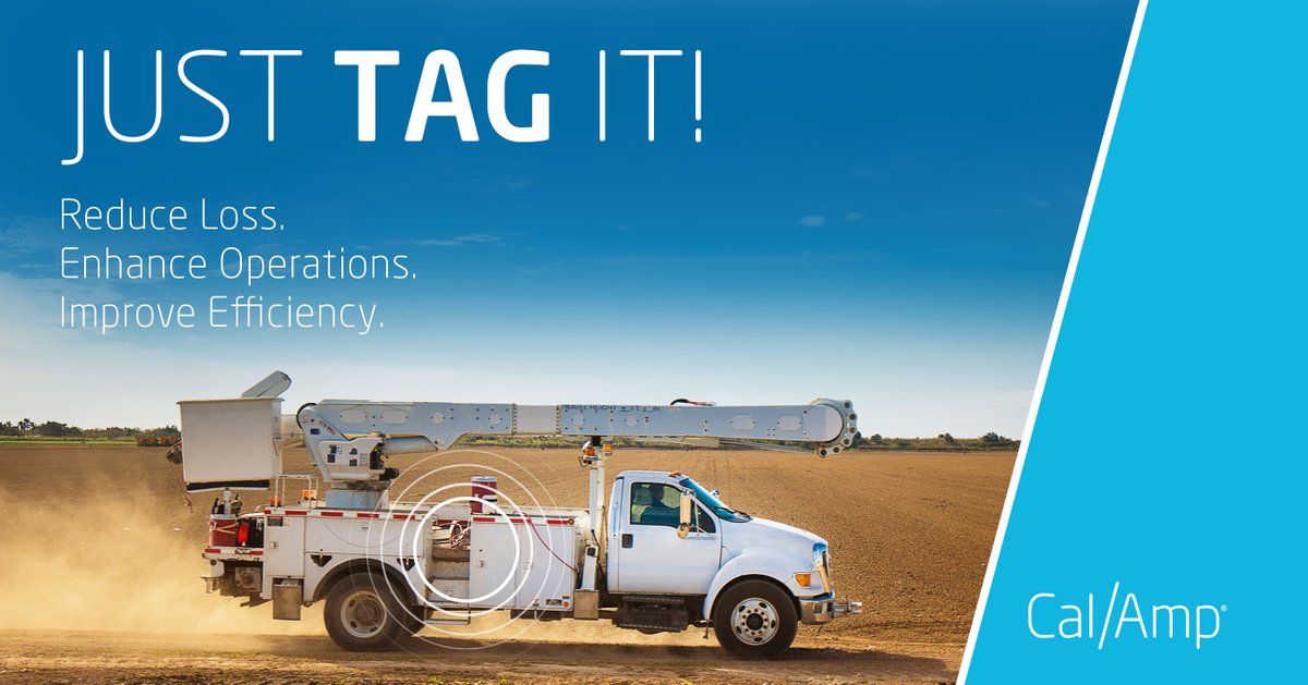 CalAmp's tweet photo. How can our new iOn Tag service minimize costs for mobile workforces? Click the link to learn more... #justTAGit https://t.co/x2MUcAVebW https://t.co/2gm3OtcABD