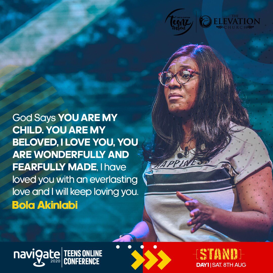 elevationng's tweet photo. Snippets from @Bollarinwa session with the teenagers earlier.
If you missed it, you can watch on our YouTube channel - ElevationNG
#Navigate2020
#STAND
#DareToStand https://t.co/2lhpce36RV