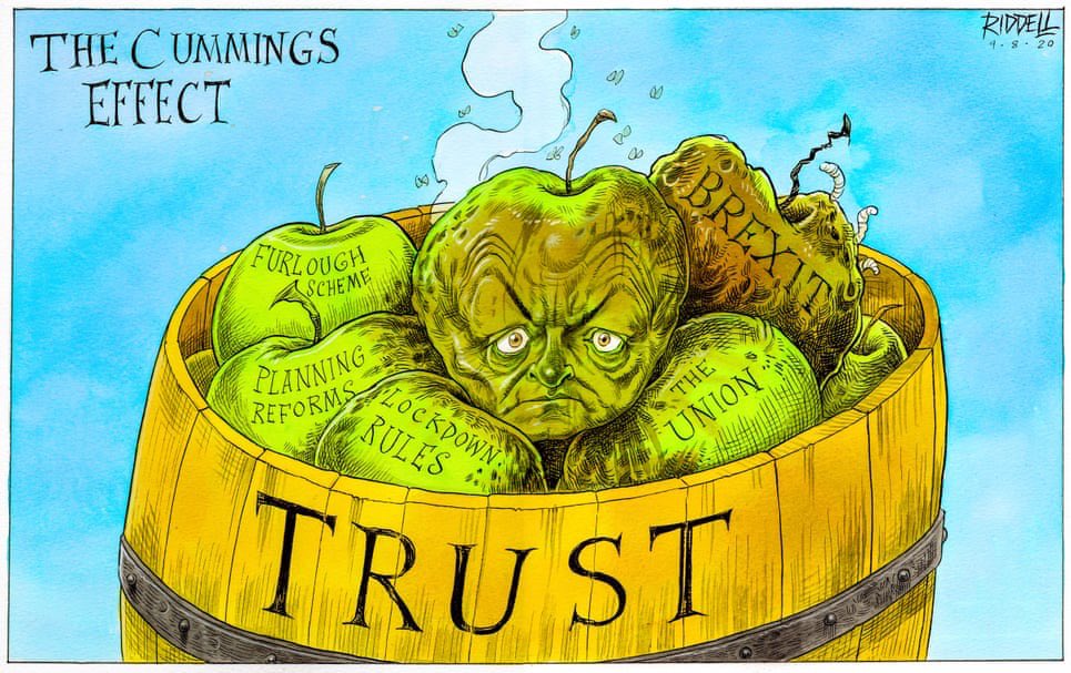 trusts political cartoon