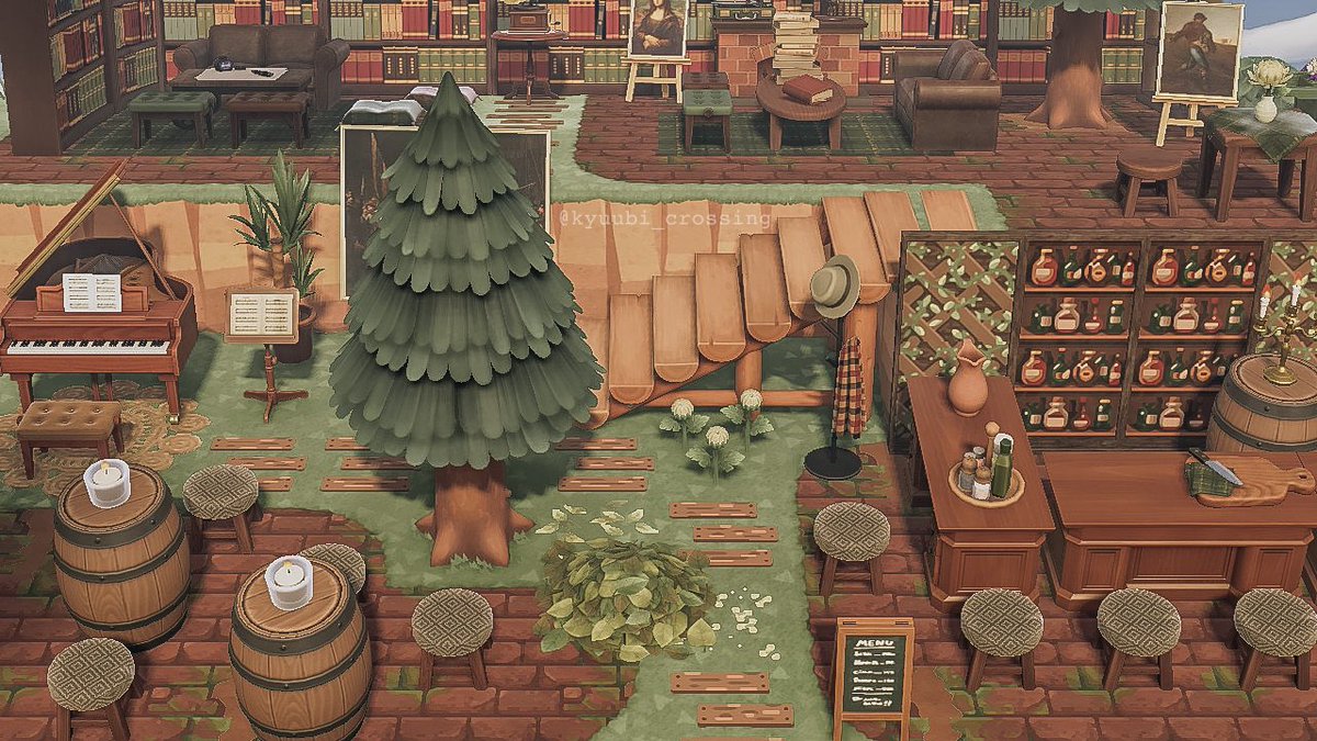 kyuubi_crossing's tweet photo. a hidden speakeasy deep in the woods 🌲 https://t.co/sGWJYq3xfA