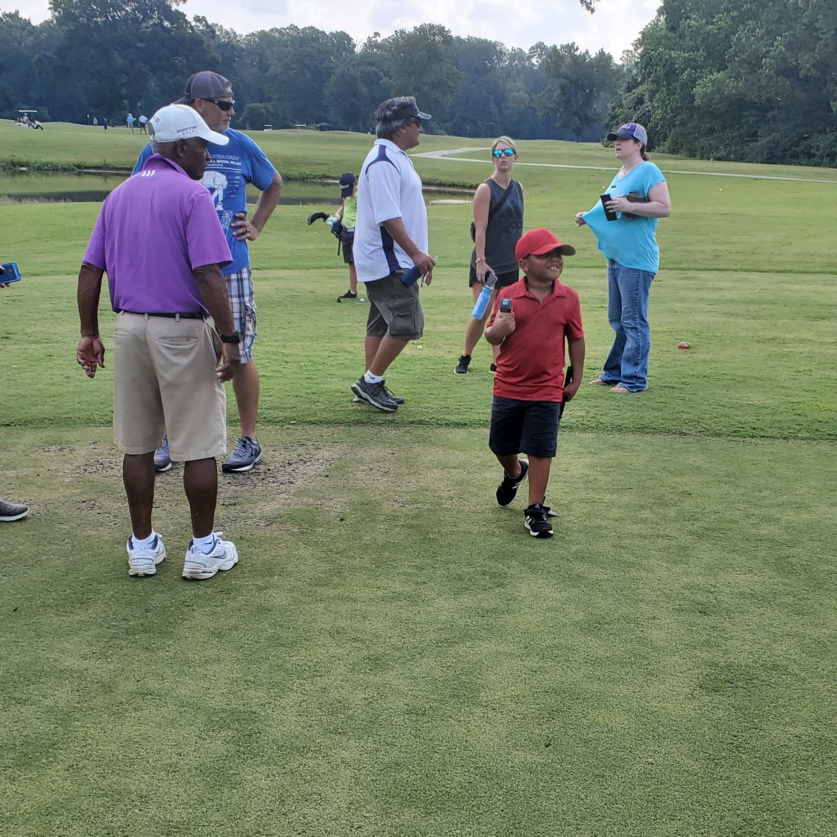 MarshaRobins2's tweet photo. My son, Matthew participated in his first golf tournament. The First Tee of East Baton Rouge is an awesome program.  Coach Wilmer, Coach Choo, and Coach Morgan are excellent! https://t.co/d7SEEiBGls