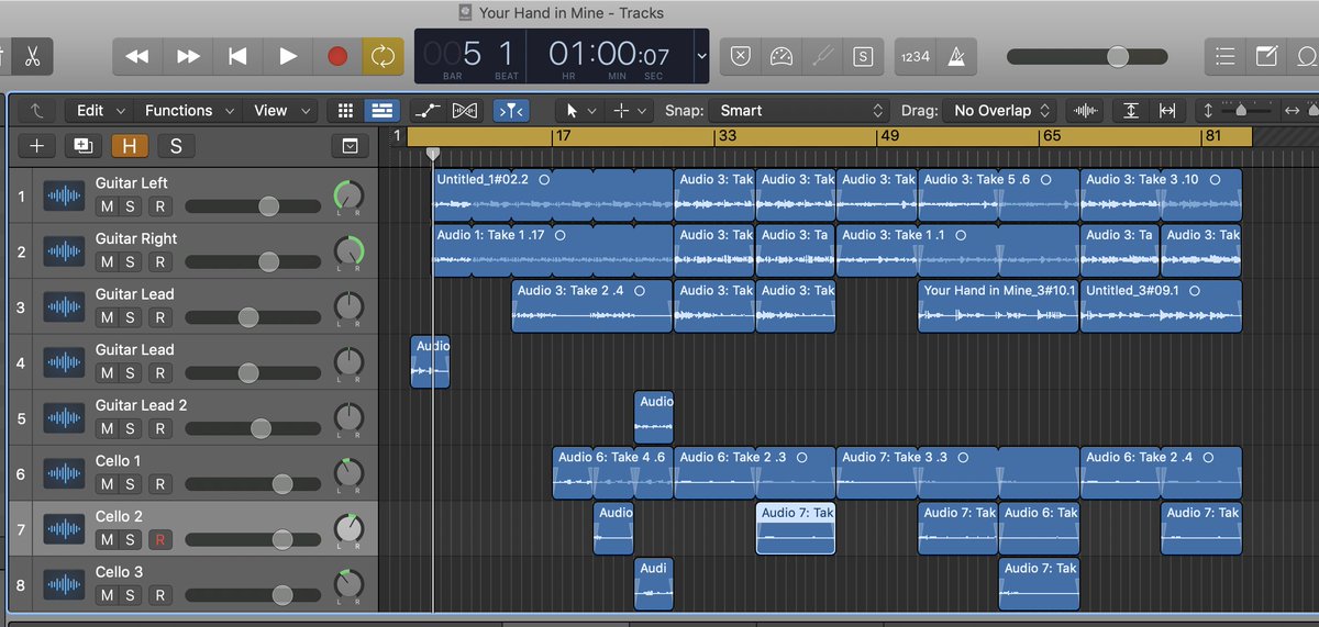 I then use Adobe Premiere to edit the videos and Logic Pro X for recording and mixing the music for them.
