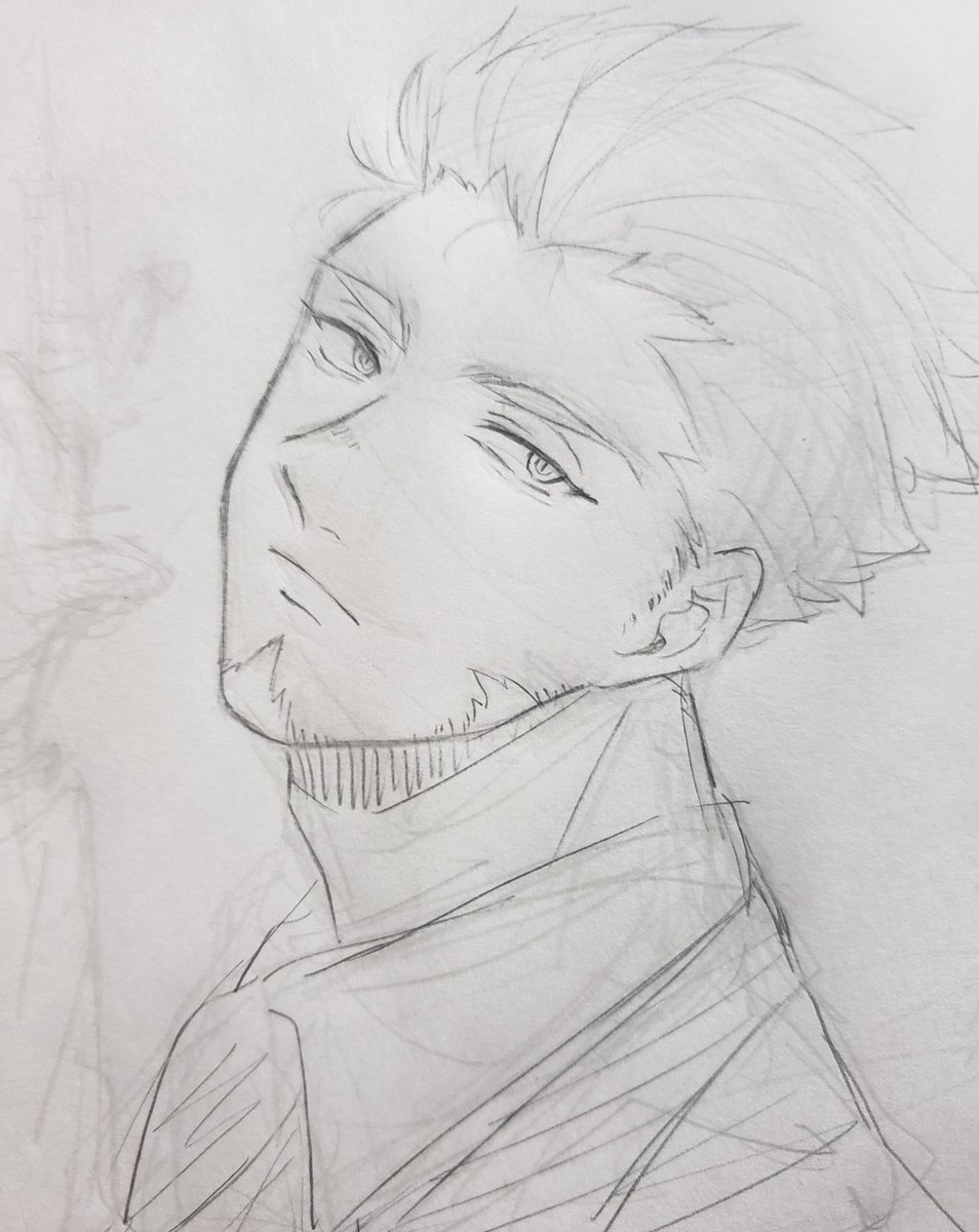 またボツが出来上がった………………ラフまでは良かったのに…… 