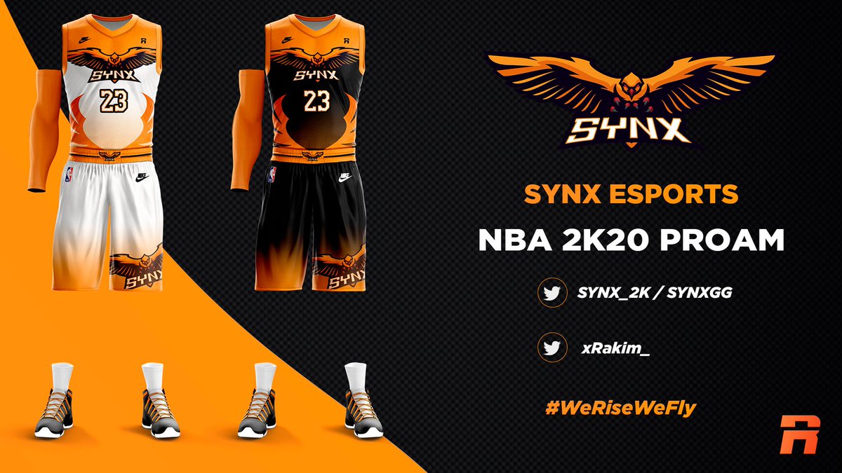 🏀NEWS🏀

Nos complace anunciar la equipacion que nos vestirá en lo que queda de 2k20 y en el próximo 2k21. Gracias <a href="/xRakim_/">Rakim</a>  por estas equipaciones, top. Cada vez con más ganas de afrontar el 2k siguiente. #WeRiseWeFly